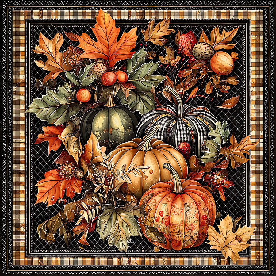Fall Pumpkins Sign, DCO-102074, Sign For Wreath, 10x10in Metal Sign