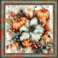 Thumbnail for Fall Pumpkins Sign, DCO-102075, Sign For Wreath, 10x10in Metal Sign