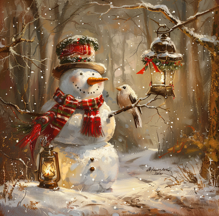 Snowman Sign, DCO-102548, Sign For Wreath, 10x10in Metal Sign