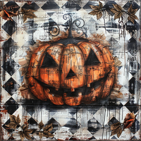 Thumbnail for Halloween Pumpkin Sign, DCO-102561, Sign For Wreath, 10x10in Metal Sign