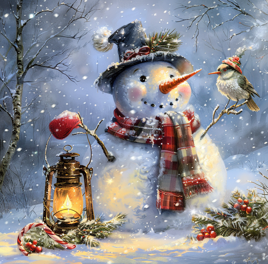 Snowman Sign, DCO-102580, Sign For Wreath, 10x10in Metal Sign