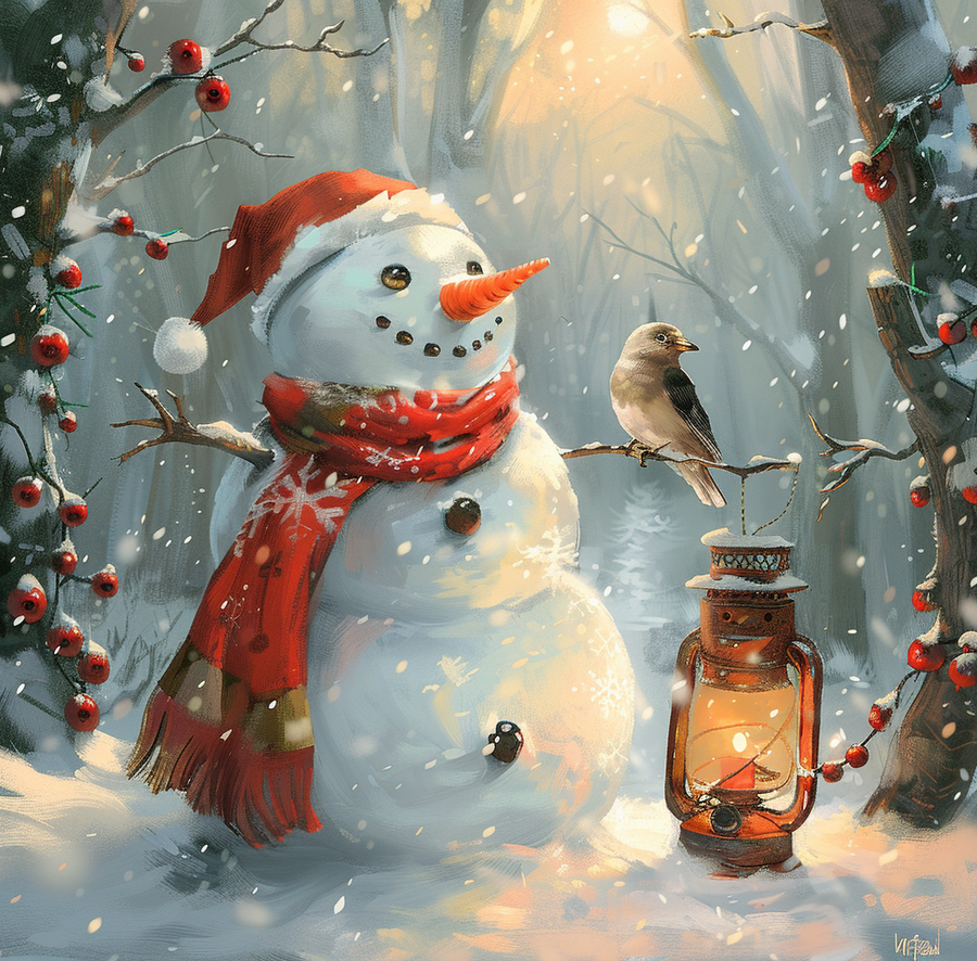 Snowman Sign, DCO-102581, Sign For Wreath, 10x10in Metal Sign