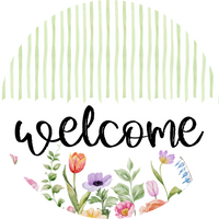 Thumbnail for Summer Flower For Door 18" Wood Door Hanger - DCO-102993-DH