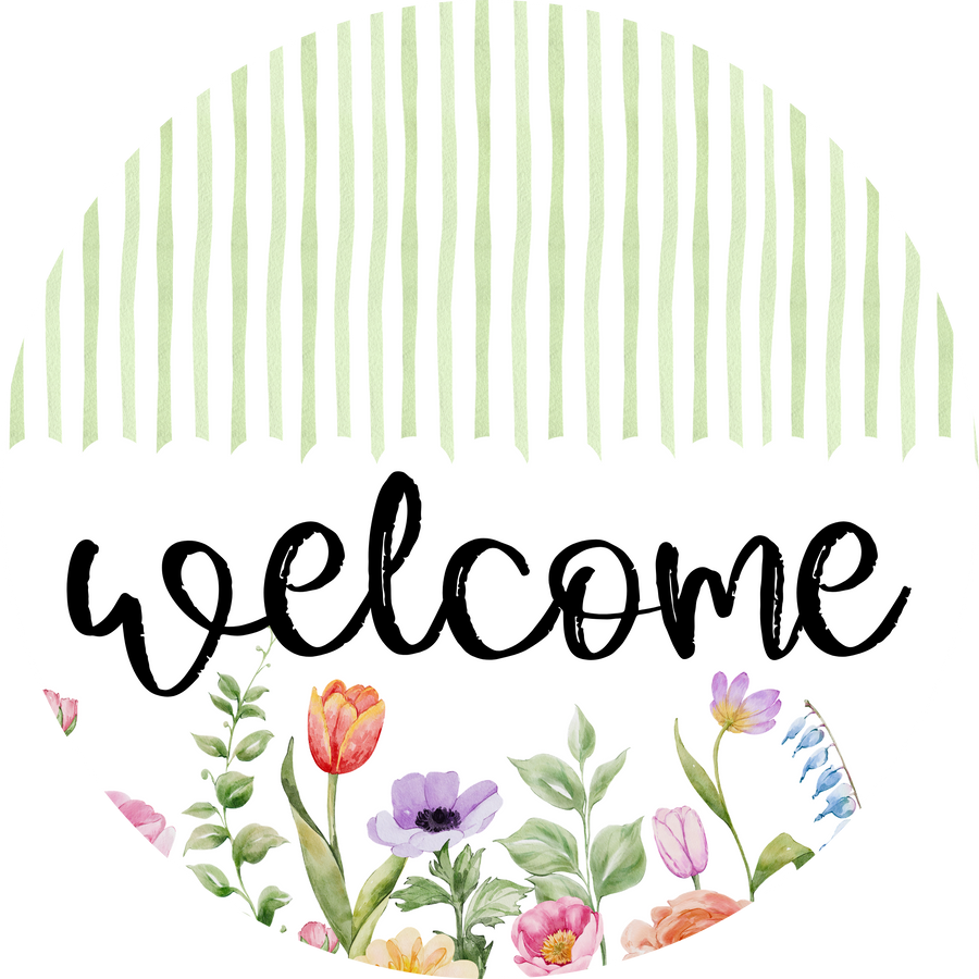 Summer Flower For Door 18" Wood Door Hanger - DCO-102993-DH