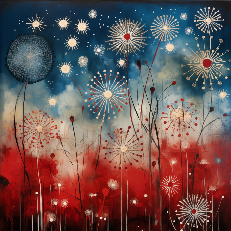 Patriotic Sign, USA Sign, DCO-13623, Sign For Wreath, 10x10" Metal Sign