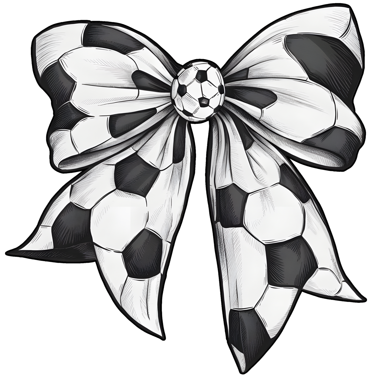 Bow Soccer Coquette Bow 22" Wood Door Hanger - DCO-W-01180-DH