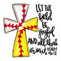 Thumbnail for Baseball Softball 22" Wood Door Hanger - DCO-W-01186-DH