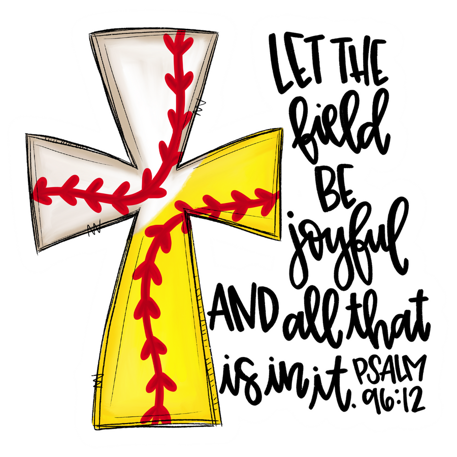 Baseball Softball 22" Wood Door Hanger - DCO-W-01186-DH