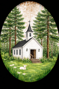 Thumbnail for Religious Easter Egg 22" Wood Door Hanger - DCO-W-1482-DH