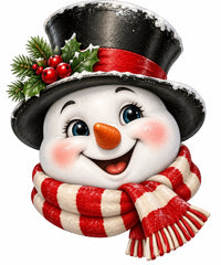 Thumbnail for Top Hat Snowman 22" Wood Door Hanger - DCO-W-1556-DH