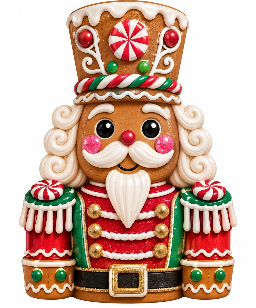 Gingerbread Nutcracker 22" Wood Door Hanger - DCO-W-1558-DH