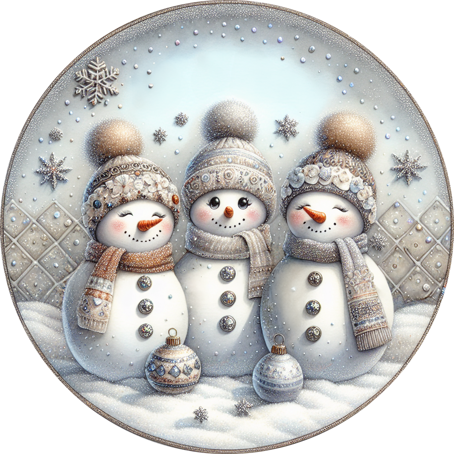 Snowman Sign, DECOE-5340-DH, 18" Door Hanger