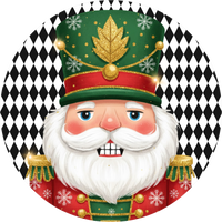 Thumbnail for Christmas Sign, Nutcracker Sign, DECOE-5349, Sign For Wreath, 10