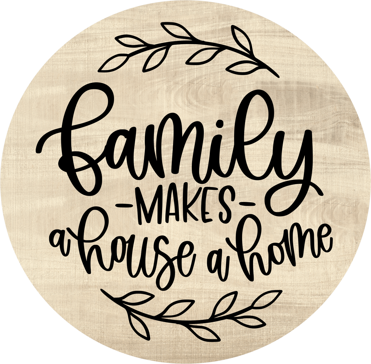 Welcome Sign, Family Sign, DECOE-5356-DH, 18" Door Hanger