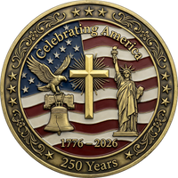 Thumbnail for Patriotic USA For Door 18" Wood Door Hanger - DECOE-5408-DH