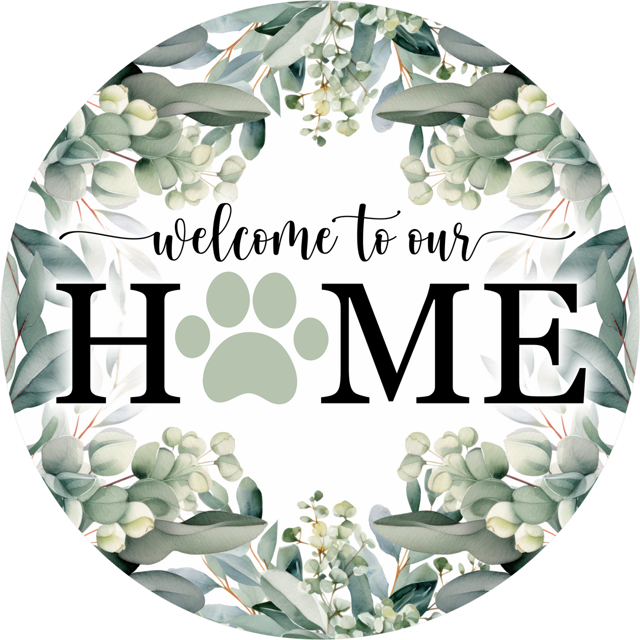 Everyday Dog 10" Wood Wreath Sign - DECOE-5455-D