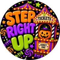 Thumbnail for Halloween Carnival 18" Wood Door Hanger - DECOE-5492-DH
