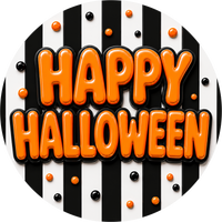 Thumbnail for Happy Halloween 18" Wood Door Hanger - DECOE-5536-DH