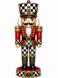 Thumbnail for Traditional Nutcracker 32" Wood Door Hanger - MF-W-0023-DH-32