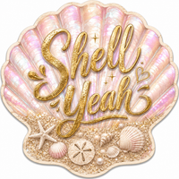Thumbnail for Beach 12" Wood Wreath Sign - PS-W-0007