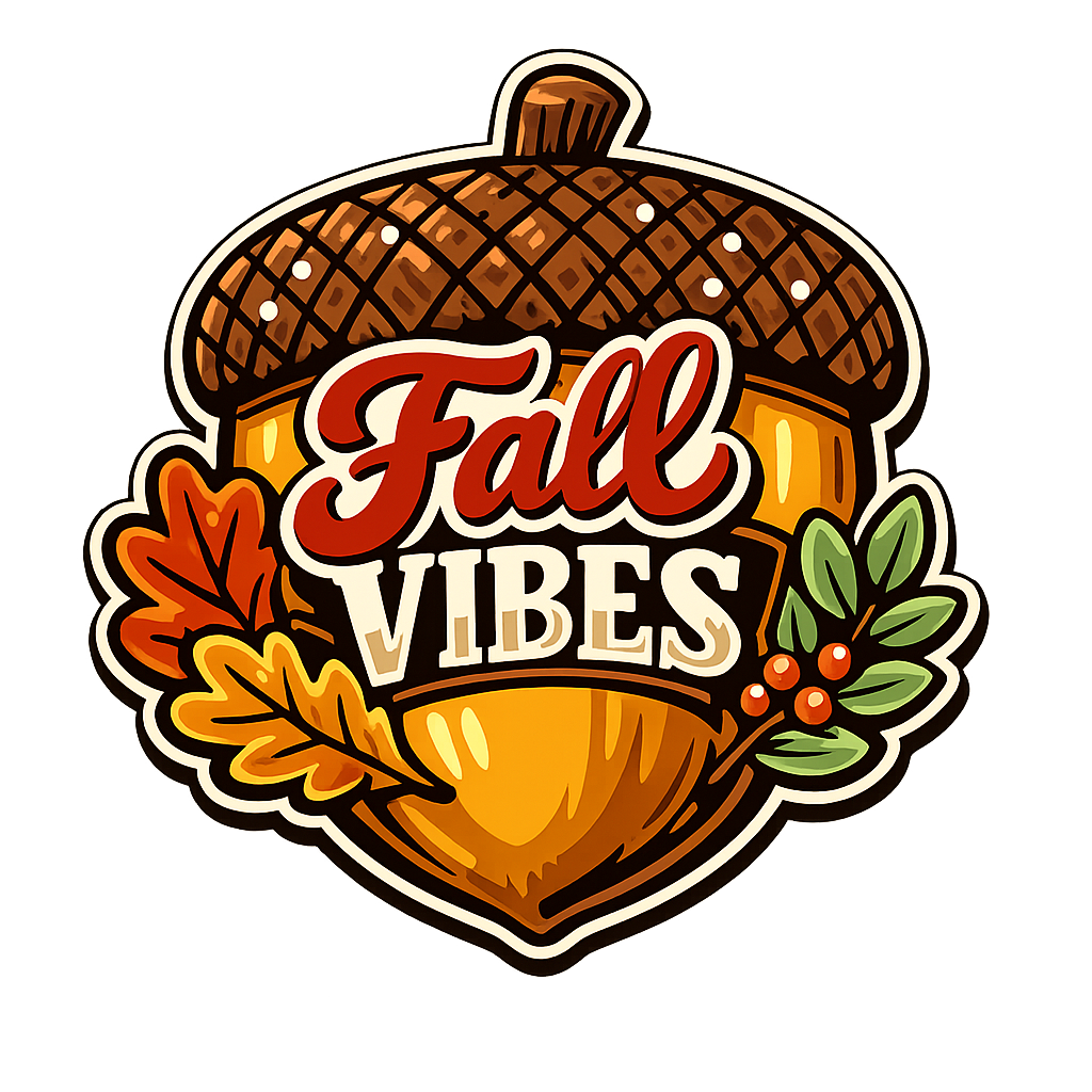 Fall Vibes Acorn 12" Wood Wreath Sign - PS-W-0128