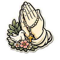 Thumbnail for God Bless Our Home Cross V2 12" Wood Wreath Sign - PS-W-0138