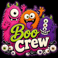 Thumbnail for Boo Crew Monsters Eyeballs 12" Wood Wreath Sign - PS-W-0189