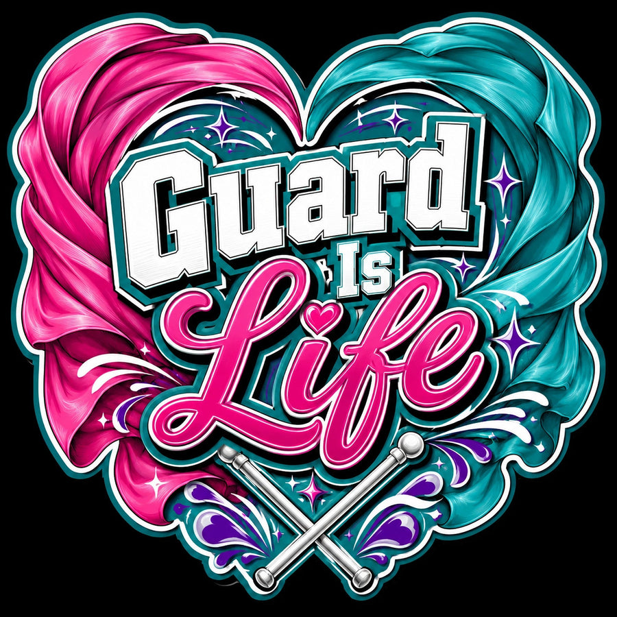 Guard Is Life 12" Wood Wreath Sign - PS-W-0198
