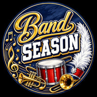 Thumbnail for Band Season 12" Wood Wreath Sign - PS-W-0207