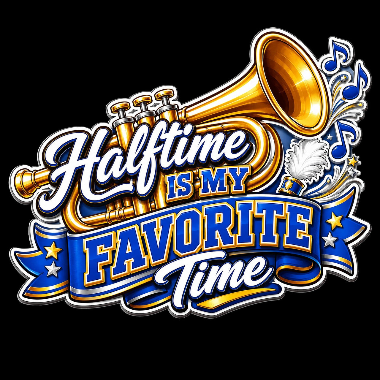 Halftime Is My Favorite Time 12" Wood Wreath Sign - PS-W-0210