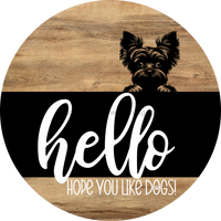 Thumbnail for Dog Door Hanger, Hello Brought Treats Door Hanger, DCO-01975-DH, 18