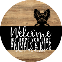 Thumbnail for Dog Door Hanger, Hello Brought Treats Door Hanger, DCO-01975-DH, 18