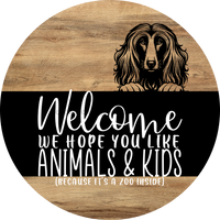 Thumbnail for Dog Door Hanger, Hello Brought Treats Door Hanger, DCO-01975-DH, 18