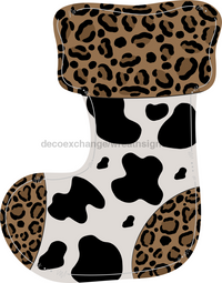 Thumbnail for Animal Stocking Animal Print 22" Wood Door Hanger - DECOE-W-196-DH