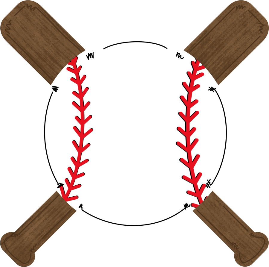 Baseball Sports 22" Wood Door Hanger - DECOE-W-415-DH