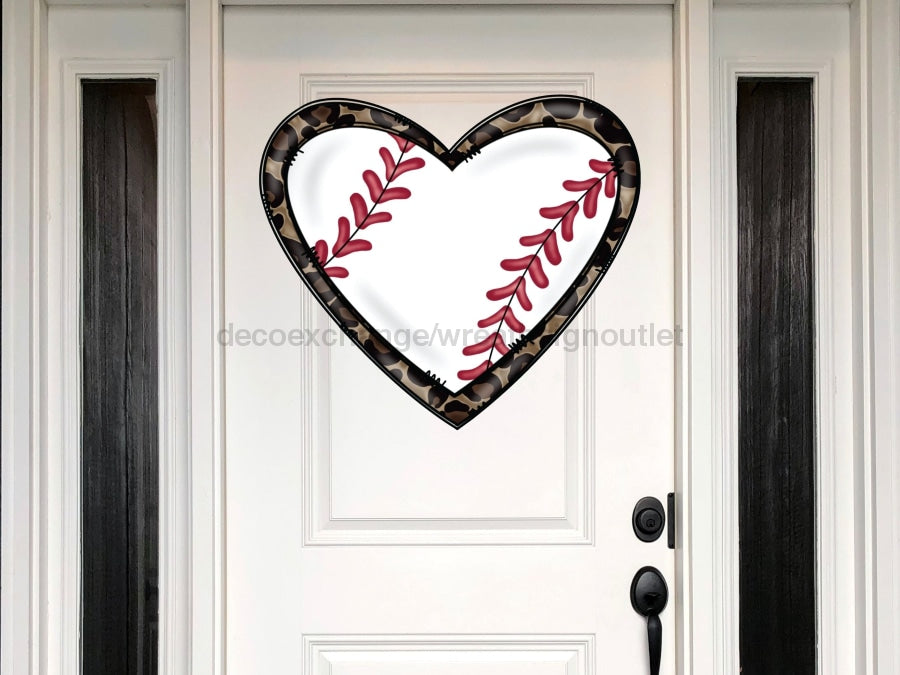 Baseball Sign Sports Wood Sign Door Hanger Decoe-W-146 22