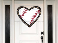 Thumbnail for Baseball Sign Sports Wood Sign Door Hanger Decoe-W-146 22