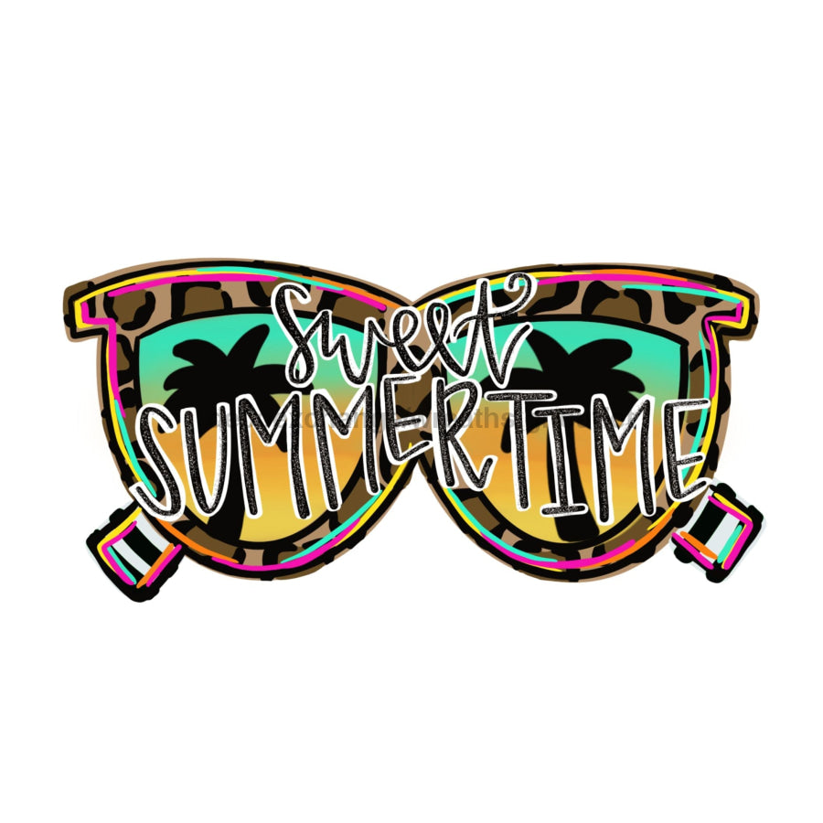 Beach Glasses Door Hanger, MJ-W-00098-DH, 22in Wood Door Hanger