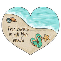 Thumbnail for Beach Sign, Flip Flop Sign, wood sign, PCD-W-006 - DecoExchange¬Æ