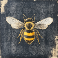 Thumbnail for Bee Sign, DCO-13304, Sign For Wreath, 10x10