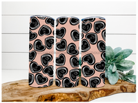 Thumbnail for Black Hearts 20 oz Skinny Tumbler - DECOETUMBLER-065