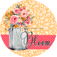 Thumbnail for Wreath Sign, Bloom, Flower Sign, 10
