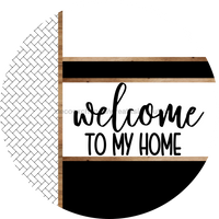 Thumbnail for Boho Door Hanger, Welcome To My Home Door Hanger, DCO-01866-DH, 18