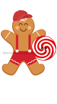Thumbnail for Boy Gingie 13" Wood Bow Backer - BB-W-0022