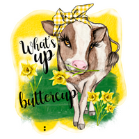Thumbnail for Cow 13" Wood Bow Backer - BB-W-0127