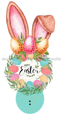 Thumbnail for Easter 13" Wood Bow Backer - BB-W-0049