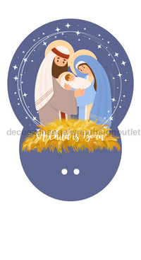 Thumbnail for Nativity 13" Wood Bow Backer - BB-W-0006