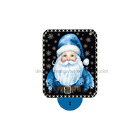 Thumbnail for Bow Backer, Santa Claus Bow Backer, wood sign, BB-W-0164, 13in wreath sign