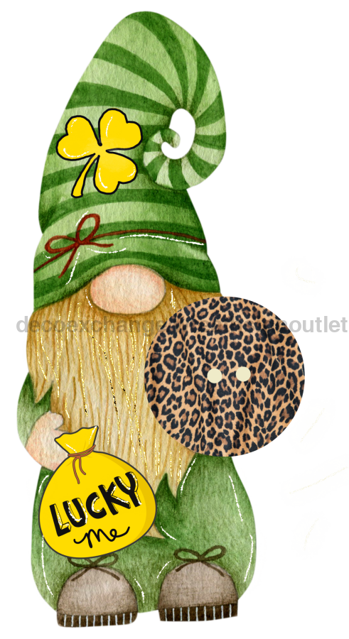 St Patricks Day 13" Wood Bow Backer - BB-W-0039