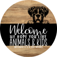 Thumbnail for Dog Door Hanger, Hello Brought Treats Door Hanger, DCO-01975-DH, 18